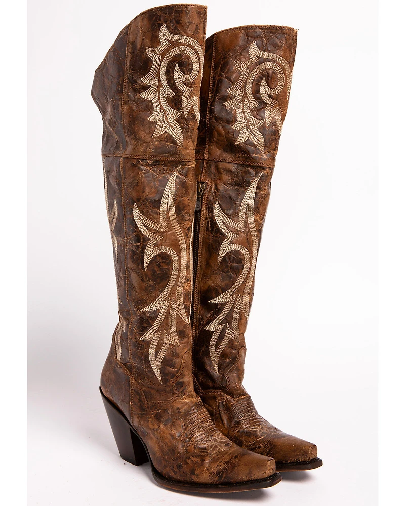 Dan Post Women's Jilted Knee High Western Boots