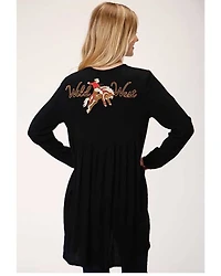 Roper Women's Wild West Cowboy Cardigan