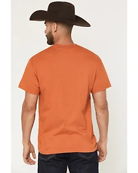 Riot Society Men's Cactus Skull Embroidered Short Sleeve T-Shirt