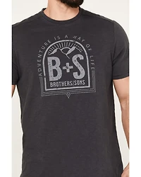 Brothers and Sons Men's Adventure Short Sleeve Graphic T-Shirt