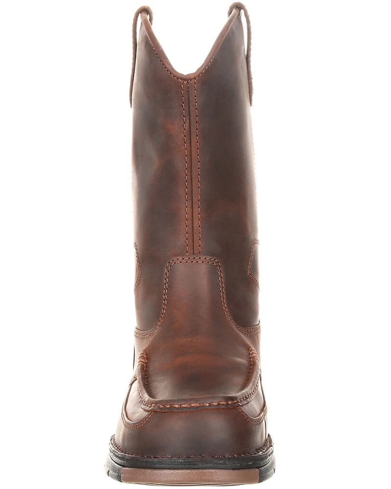 Georgia Boot Men's Athens Western Work Boots - Moc Toe