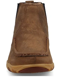 Twisted X Women's 4" Work Chelsea Driving Moc Shoes - Toe