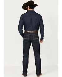 Cody James Men's Night Hawk Wash Jackson Slim Straight Stretch Denim Jeans