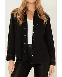 Levi's Women's Teodora Western Denim Studded Shirt