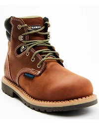 Hawx Women's Platoon Lace-Up Waterproof Work Boots - Soft Toe