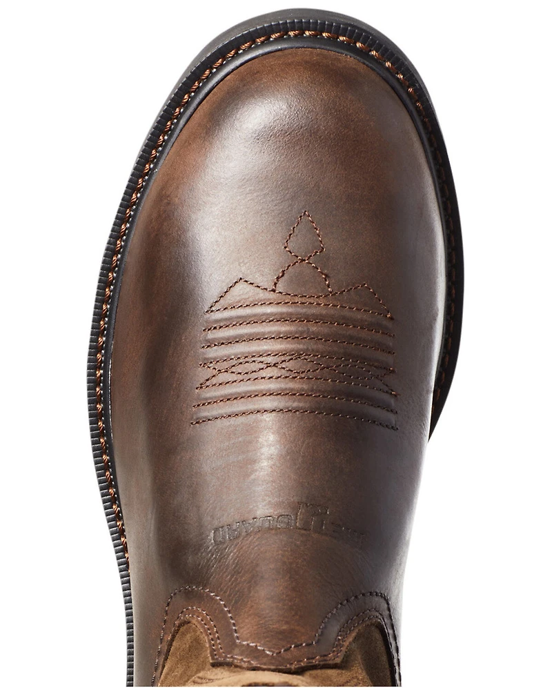 Ariat Men's Groundbreaker Met Guard Western Work Boots - Steel Toe
