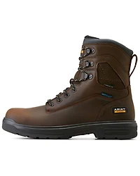 Ariat Men's 8" Turbo Waterproof Work Boots - Carbon Toe