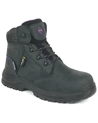 Hoss Women's 6" Waterproof Metguard Work Boots - Composite Toe