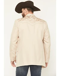 Scully Men's Floral Embroidered Sportcoat
