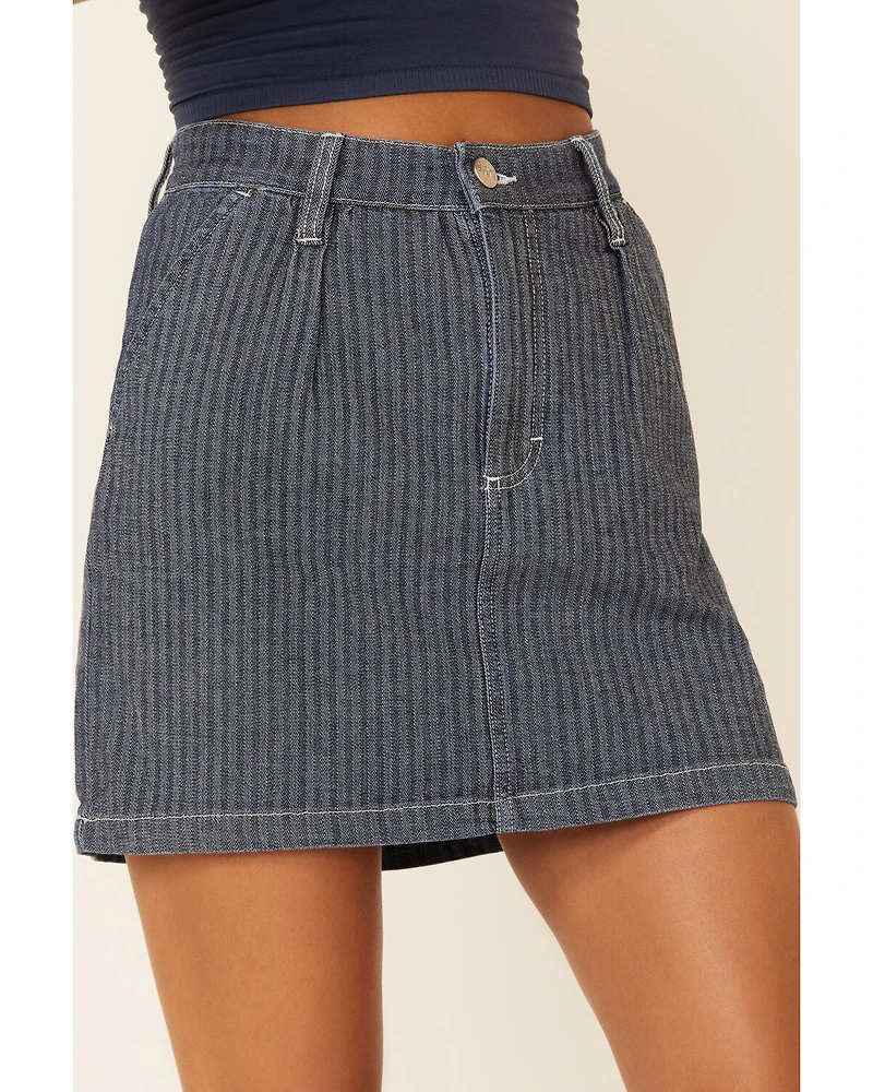 Lee Women's Herringbone Mini Skirt