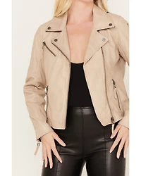 Mauritius Leather Women's Christy Scatter Star Jacket