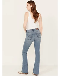 Shyanne Women's Aviza Medium Wash Mid Rise Bootcut Jeans