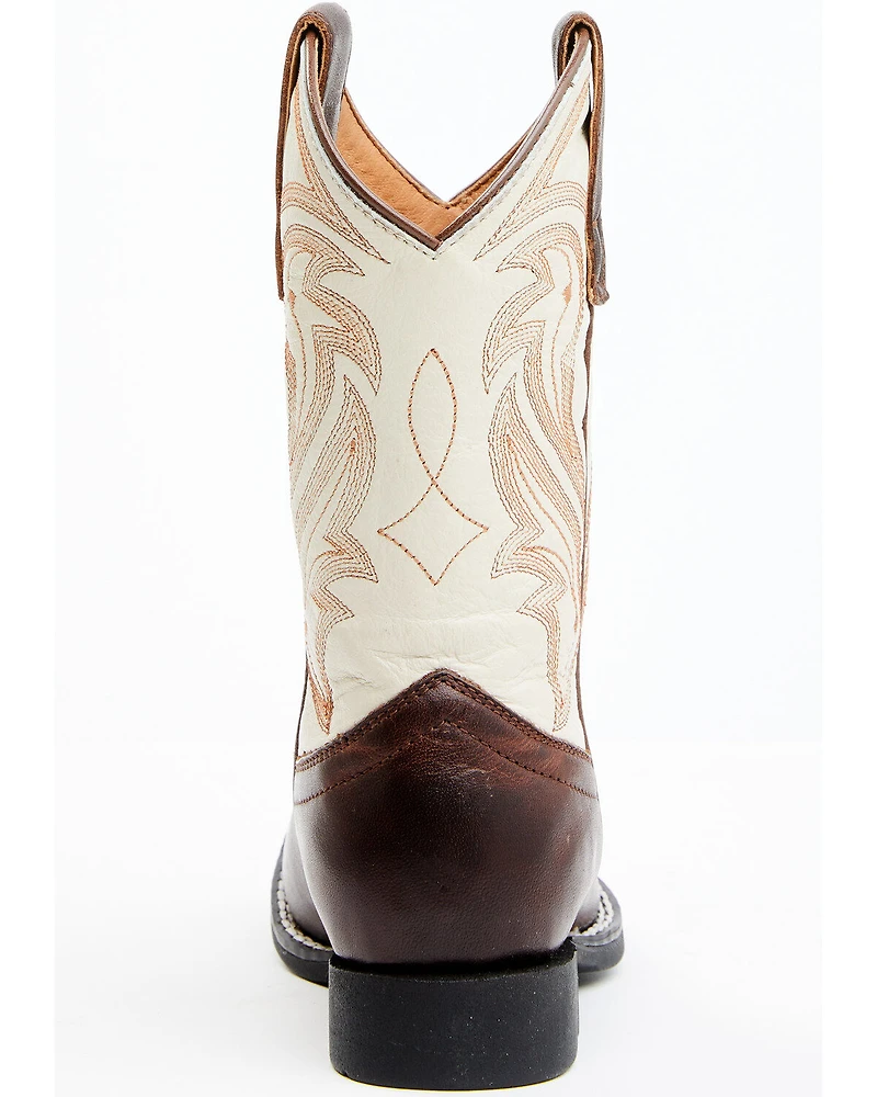 RANK 45® Boys' Austin Western Boots - Broad Square Toe