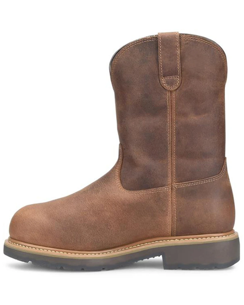 Double H Men's 10" Boss Waterproof Wellington Work Boots - Round Toe