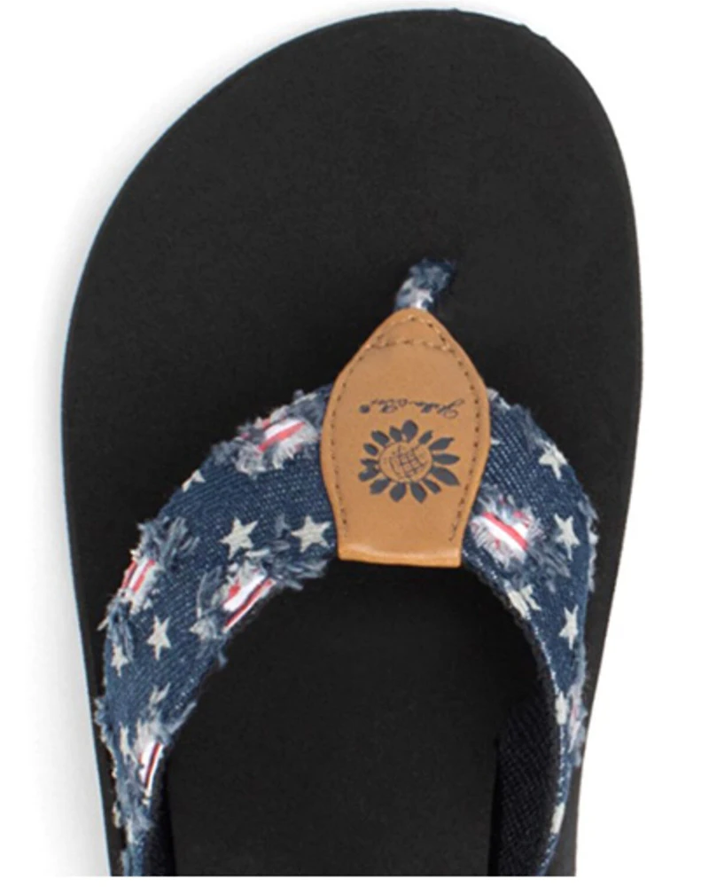 Yellow Box Women's Firework Flip-Flops