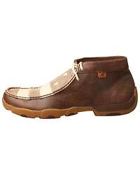 Twisted X Men's Patriotic Driving Moccasin Shoes - Moc Toe