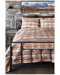 Carstens Home Wrangler Amarillo Sunset Twin Quilt Set - 3-Piece