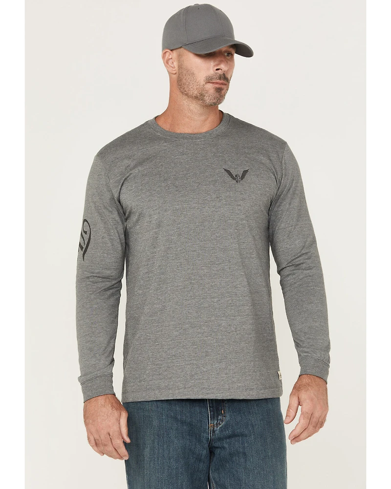 Thorogood Men's Wheel Script Logo Long Sleeve Graphic T-Shirt