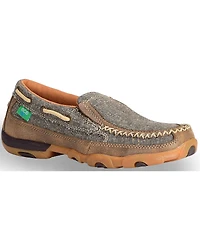 Twisted X Women's ECO TWX Slip-On Driving Moccasins - Moc Toe