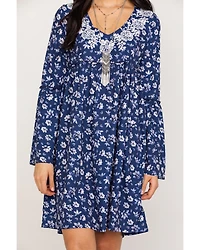 Roper Women's Floral Print Mini Dress