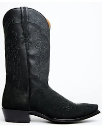 El Dorado Men's Exotic Stingray Skin Western Boots - Snip Toe