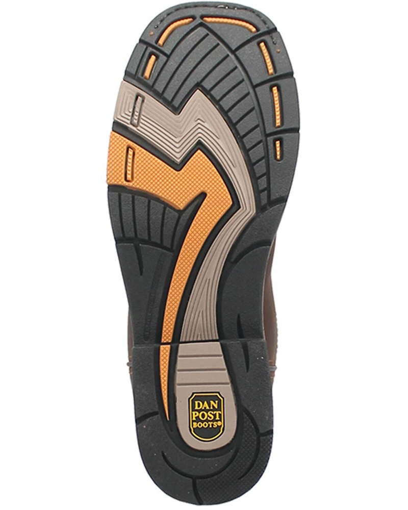 Dan Post Men's Kirk 11" Pull-On Waterproof Work Boots - Broad Square Toe
