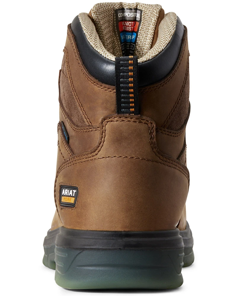 Ariat Men's Turbo Waterproof Work Boots - Carbon Toe
