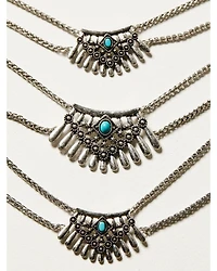 Idyllwind Women's Silver Multi-Strand Montgomery Necklace