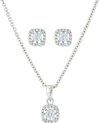 Montana Silversmiths Women's Boxed Star Jewelry Set - 2 Piece