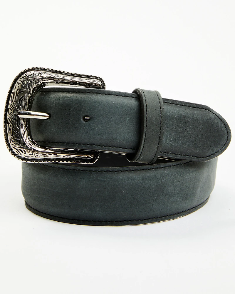 Cody James Men's Crazy Horse 2.0 Burnished Basic Leather Belt
