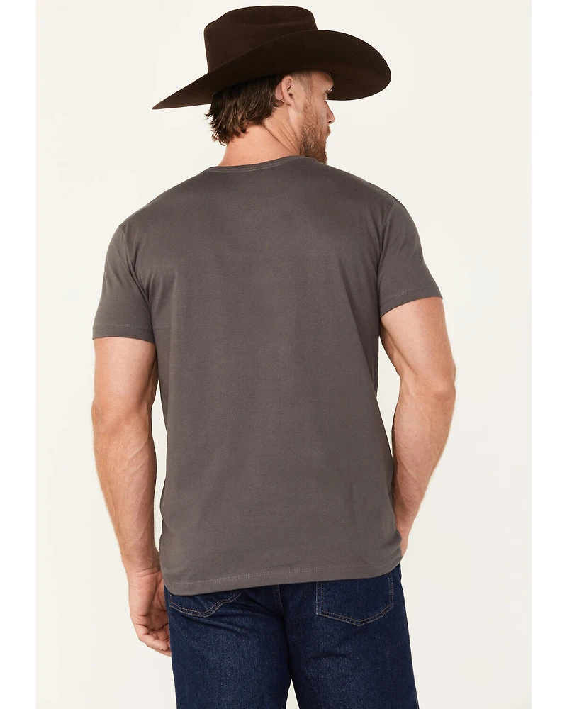 RANK 45® Men's Patriotic Shield Short Sleeve Graphic T-Shirt