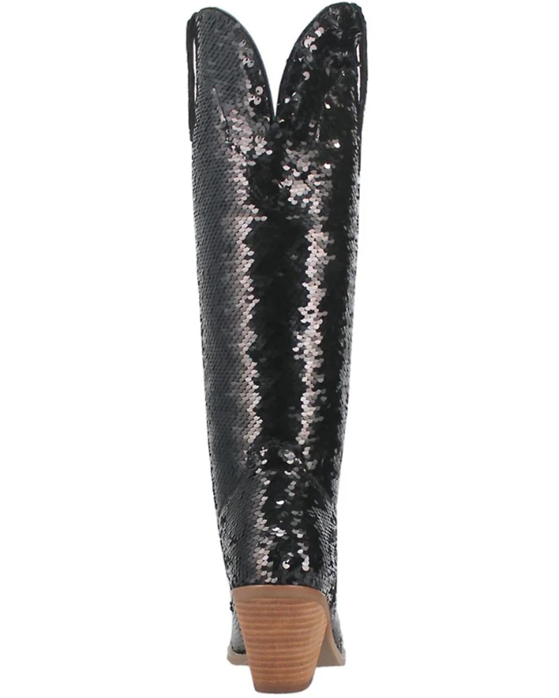 Dingo Women's Sequin Dance Hall Queen Tall Western Boots