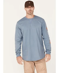 Hawx Men's FR Logo Long Sleeve Work T-Shirt - Big & Tall