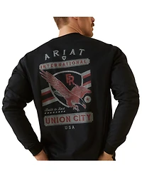 Ariat Men's FR Union Eagle Long Sleeve Graphic Work T-Shirt