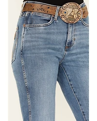 Wrangler Retro Women's Light Wash Kelly High Rise Bootcut Stretch Denim Jeans