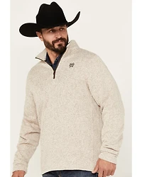 Cinch Men's Heather 1/4 Zip Pullover