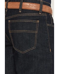 Cinch Men's White Label Dark Wash Relaxed Straight Rigid Denim Jeans