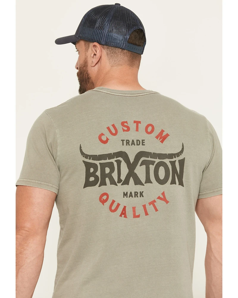 Brixton Men's Gibson Short Sleeve Graphic T-Shirt