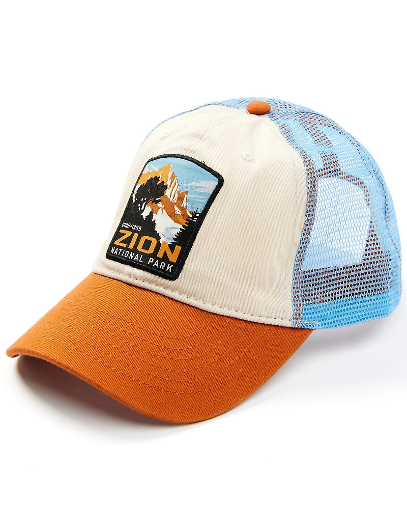 H3 Sportgear Men's Zion National Park Patch Back Cap