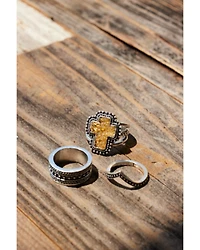 Shyanne Women's Cross Ring Set - 3 Piece