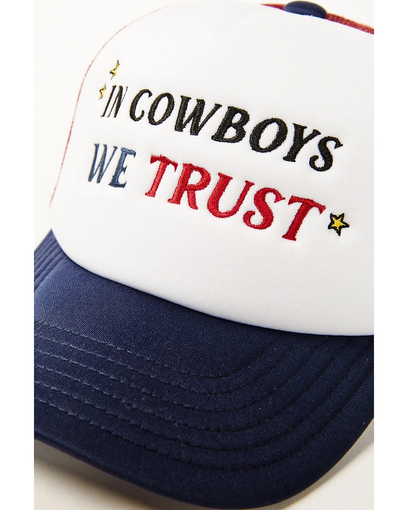 Shyanne Women's In Cowboys We Trust Ball Cap