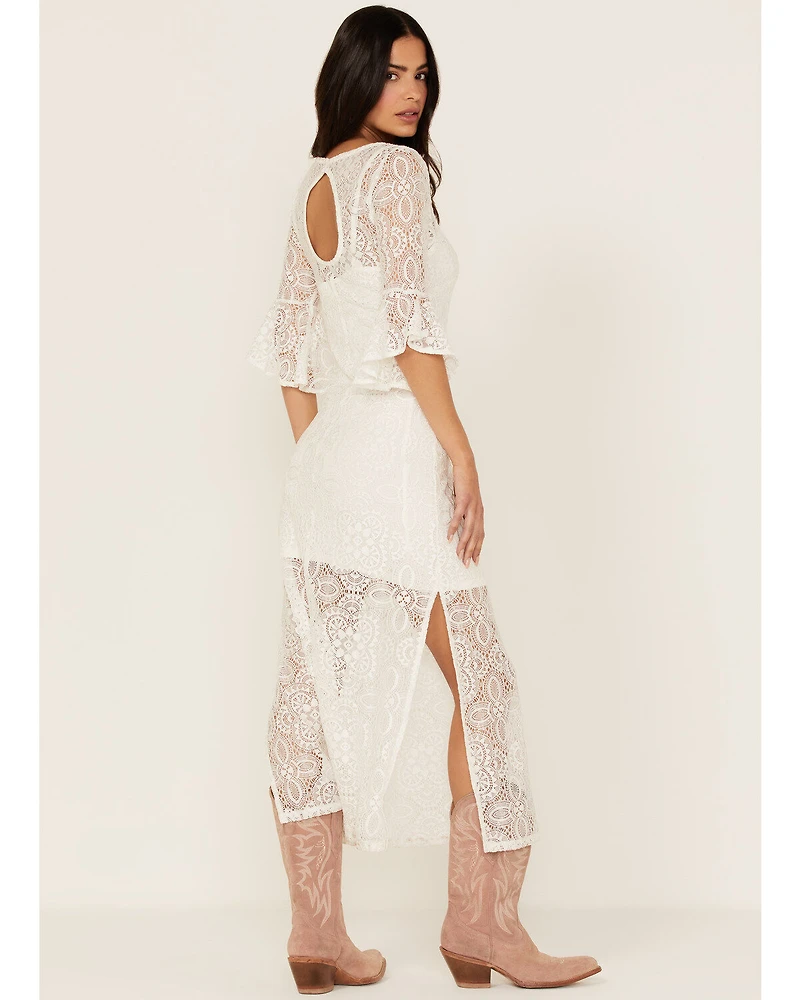 Idyllwind Women's Firefly Road Lace Maxi Dress