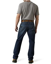 Ariat Men's Rebar M3 Loose Fit Sierra Wash Straight Jeans