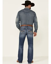 Cody James Men's Bullock Wash Jackson Slim Straight Stretch Denim Jeans