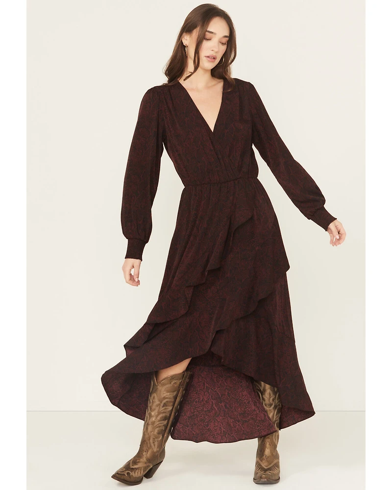 Ariat Women's Arizona Long Sleeve High-Low Dress