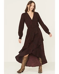 Ariat Women's Arizona Long Sleeve High-Low Dress