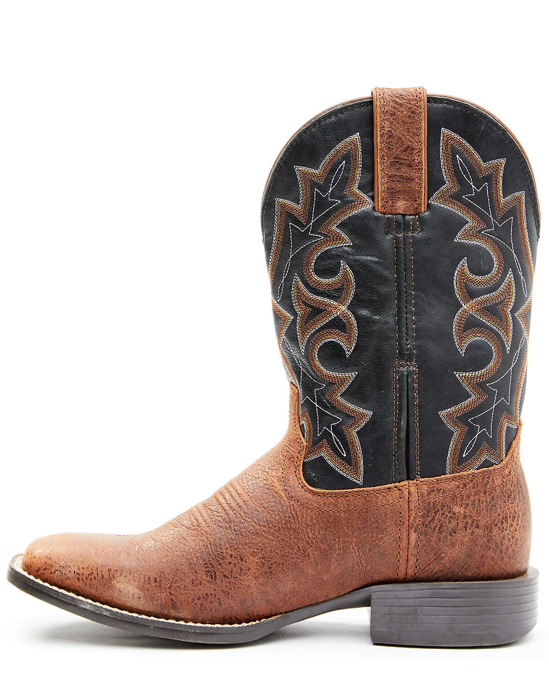Durango Men's Brown Westward Western Performance Boots - Broad Square Toe