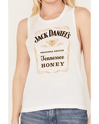 Jack Daniels Women's Honey Logo Muscle Tank