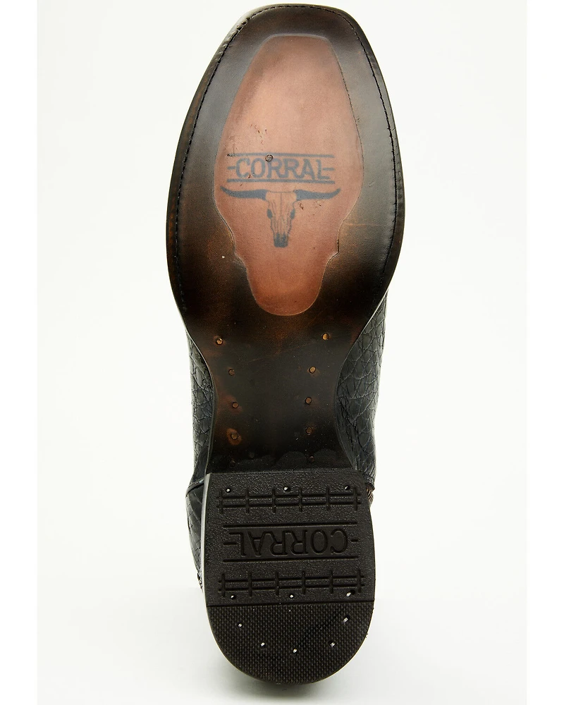 Corral Women's Exotic Caiman Western Boots - Square Toe