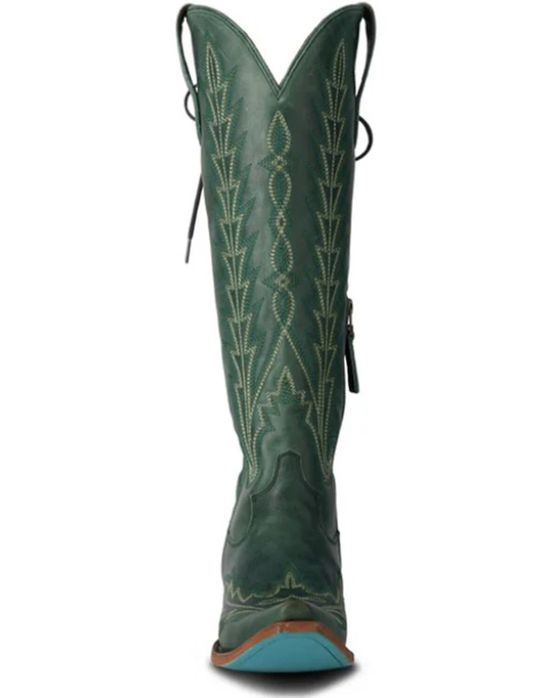 Lane Women's Lexington Knee High Corset Western Boots